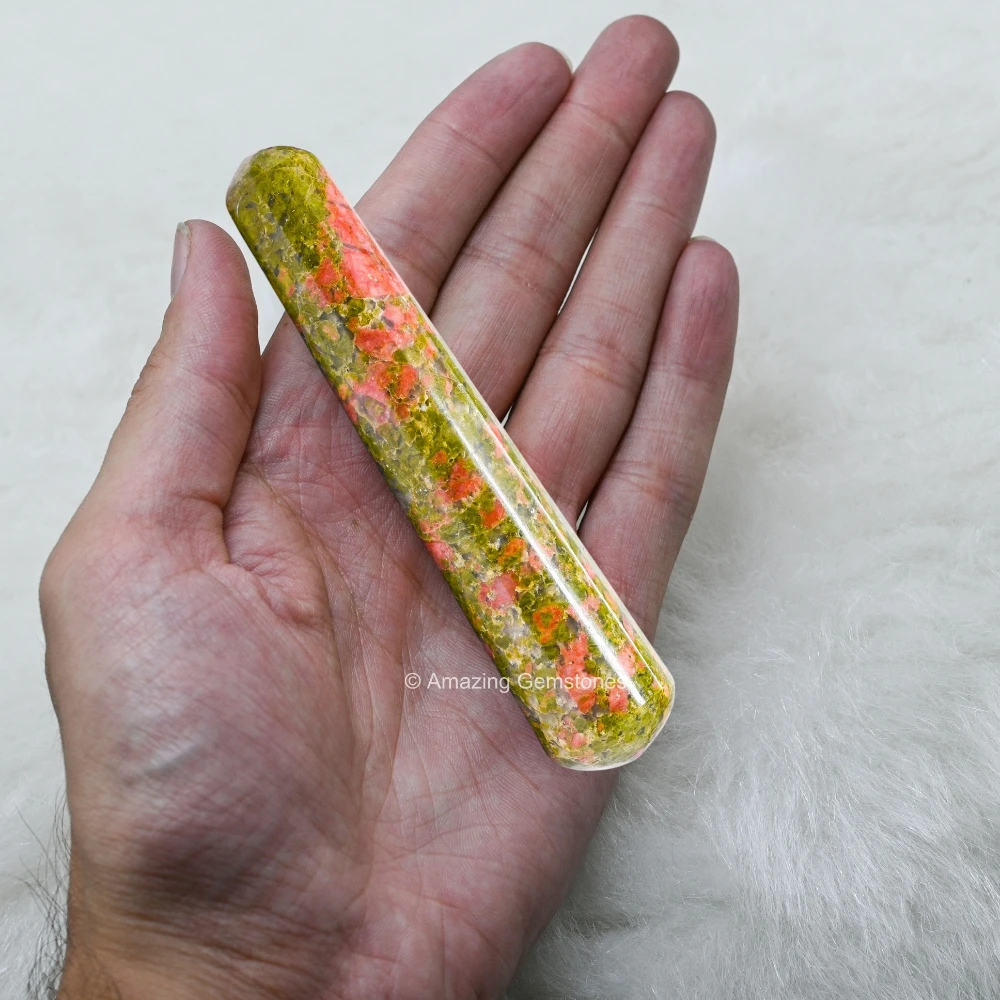 Unakite Wand