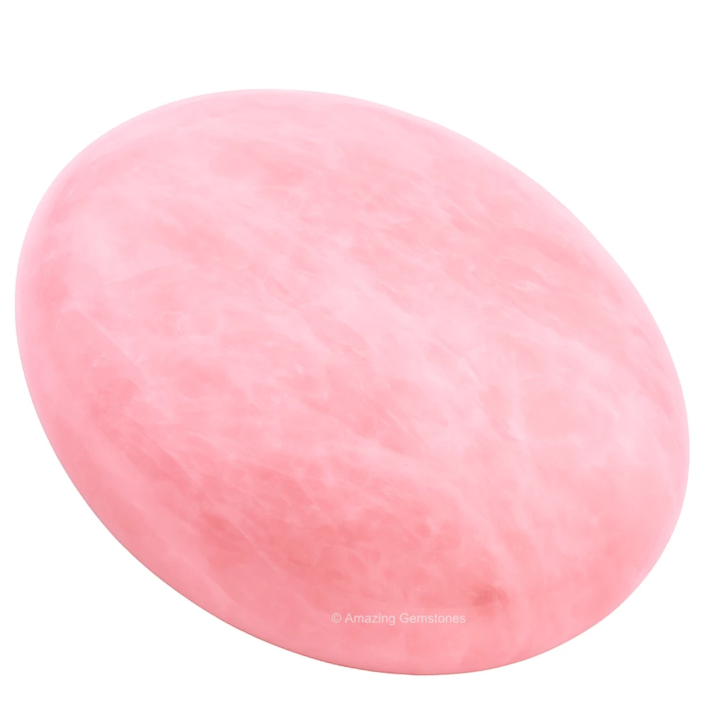 Rose Quartz Palm Stone
