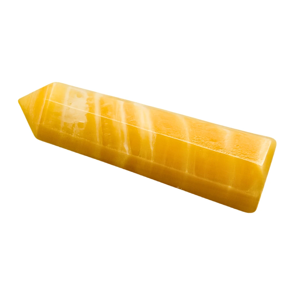 Yellow Calcite Tower (3" to 4" inch)