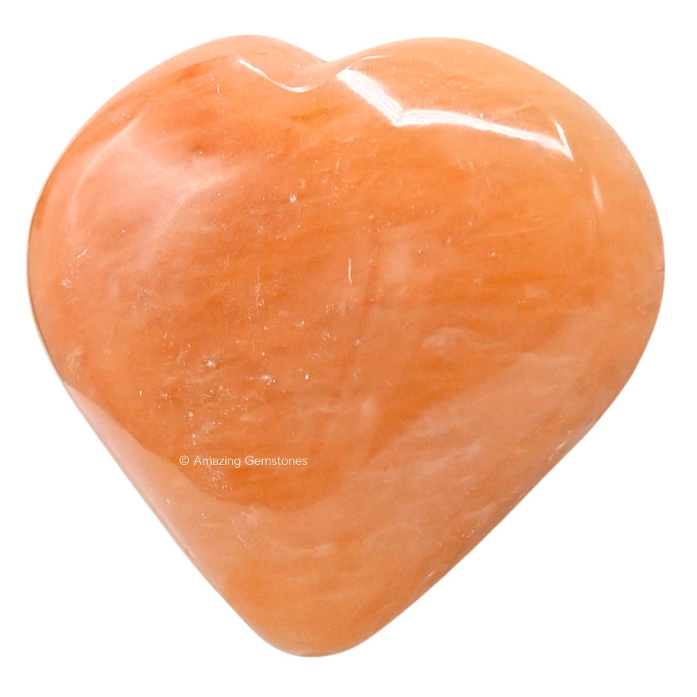 Red Aventurine Heart