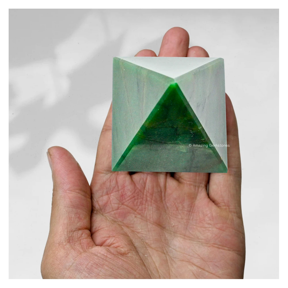 Dark Green Aventurine Pyramid (2 Inch)