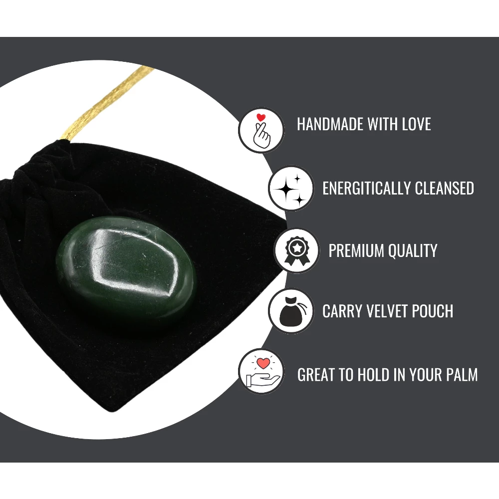 Green Aventurine Palm Stone
