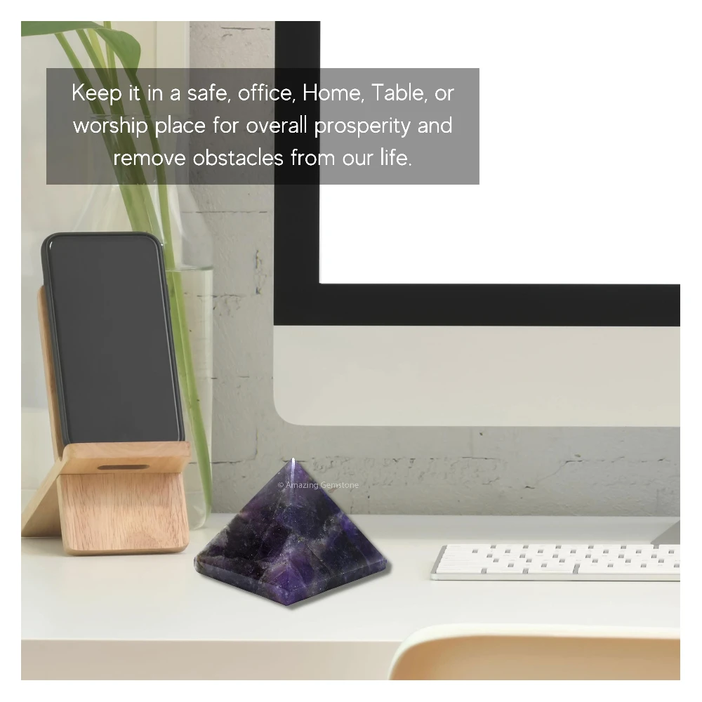 Amethyst Pyramid (2 Inch)