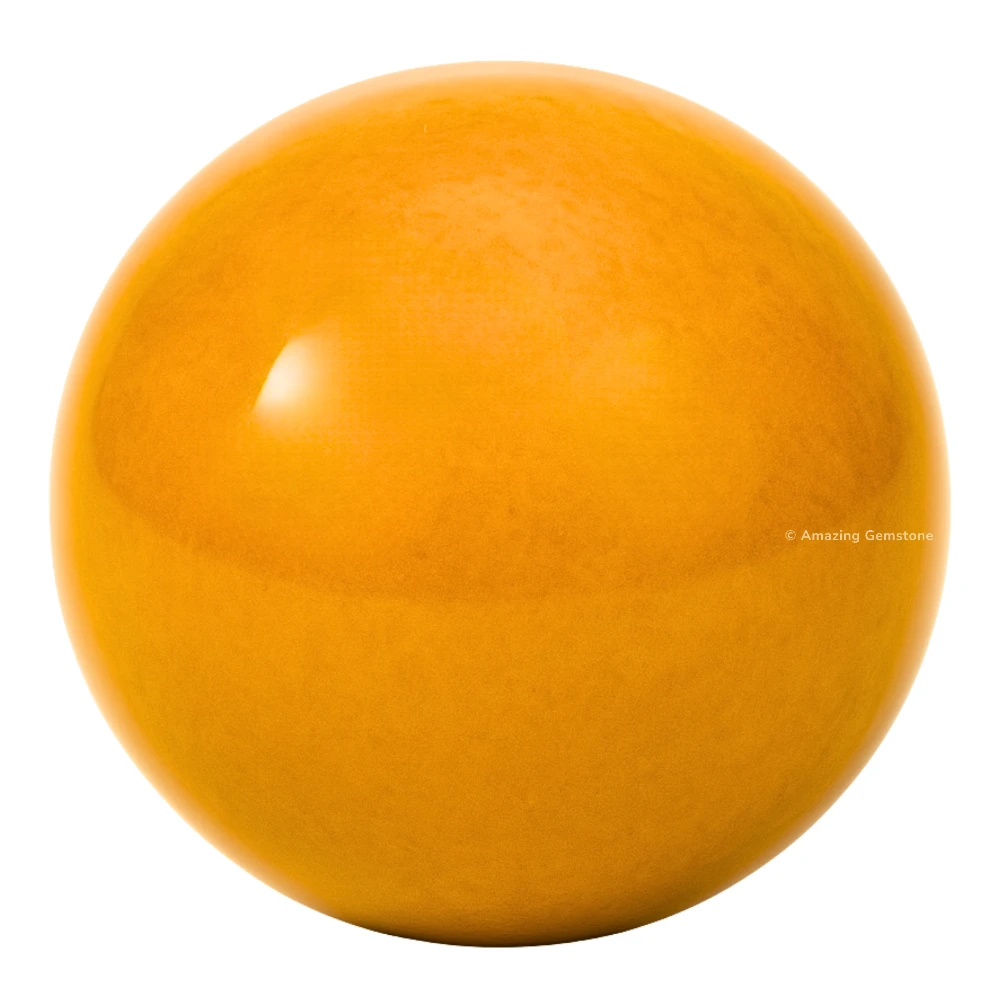 Yellow Jasper Sphere (1 Inch)
