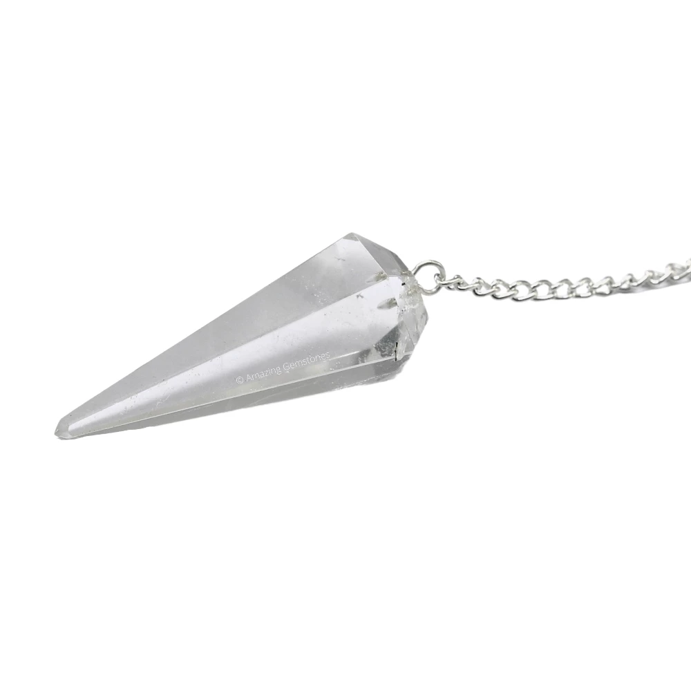 Clear Quartz Pendulum