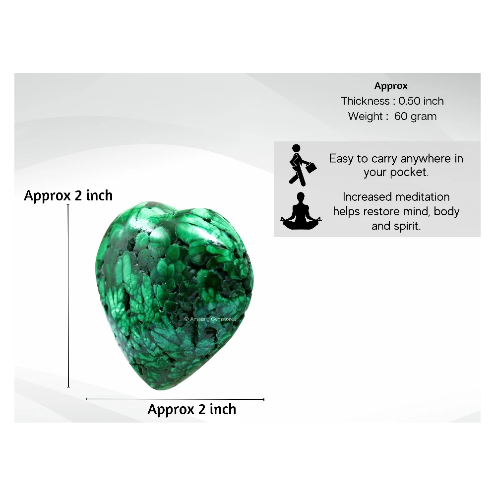 Malachite Heart