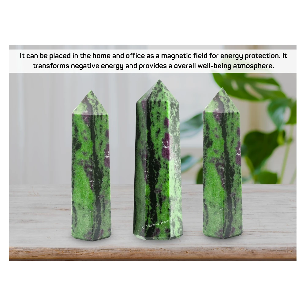 Ruby Zoisite Tower (5.5" to 6" inch)