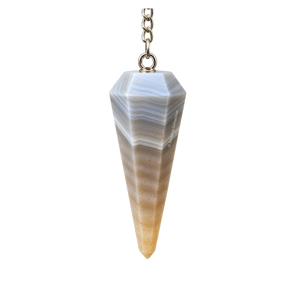 Lace Agate Pendulum
