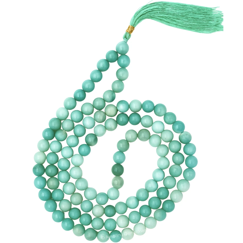 Amazonite Mala (Without Knot)
