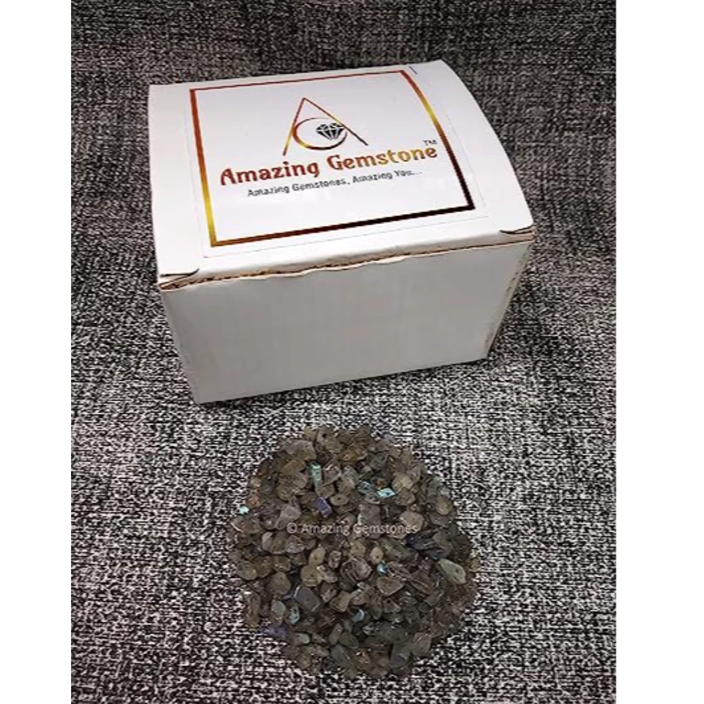 Labradorite Chips - Pre Drilled