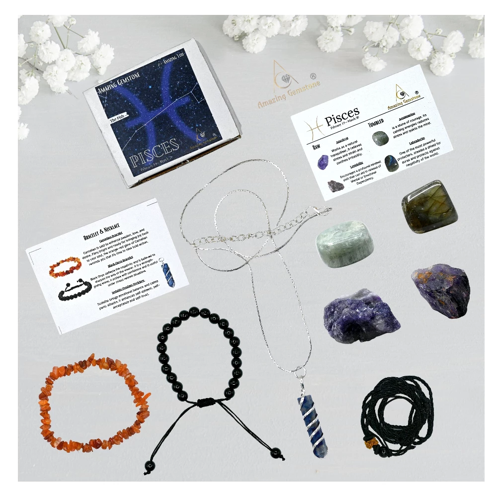 Crystals for Pisces (Premium Set)