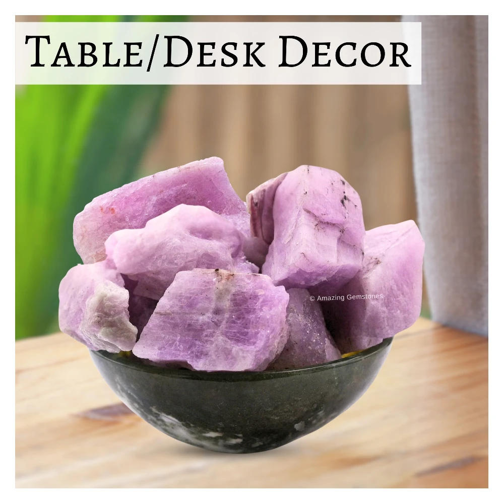 Kunzite Raw Crystals (2 Pieces)