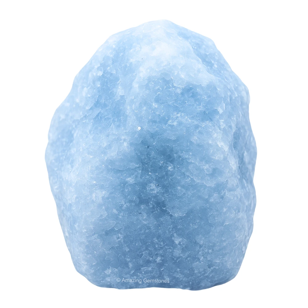 Blue Calcite Raw Crystals (5 Pieces)