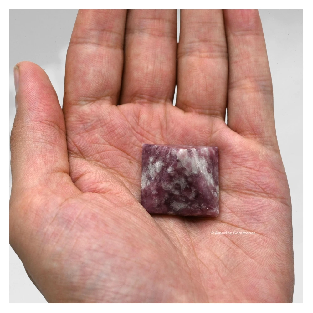 Lepidolite Pyramid (1 Inch)
