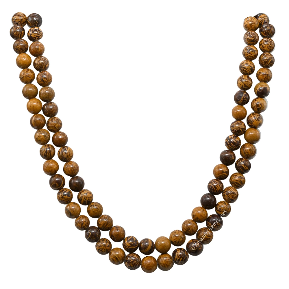 Mariyam Jasper Japa Mala (Without Knot)