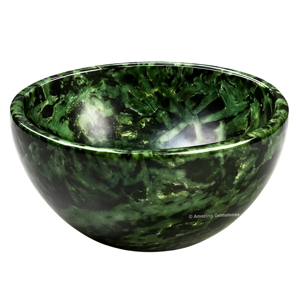 Flower Stone Crystal Bowl - 2 Inch