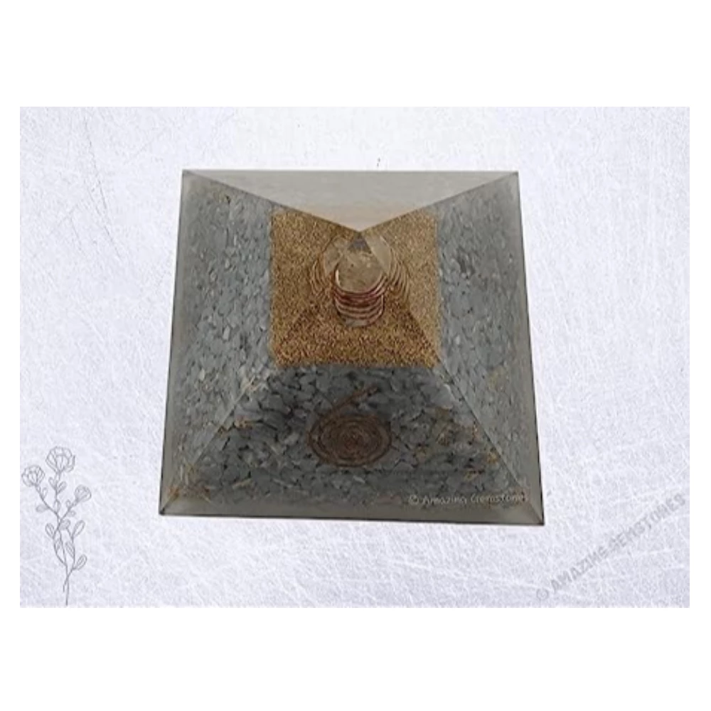 Angelite Orgone Pyramid (Extra Large)