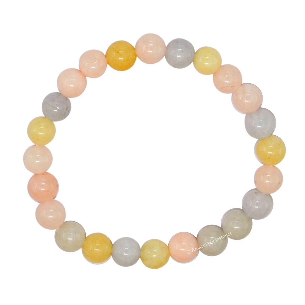 Morganite Bracelet (Strechable)