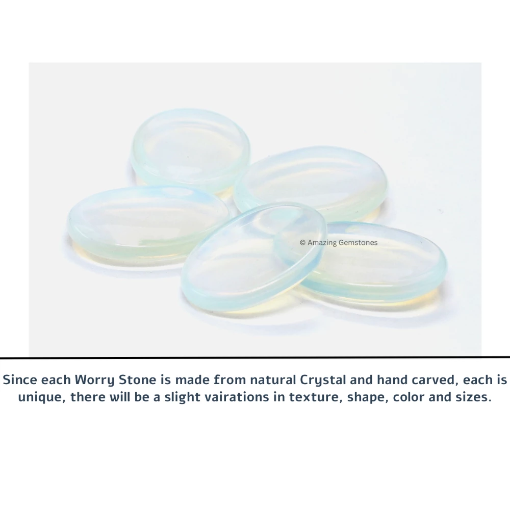 Opalite Worry Stone