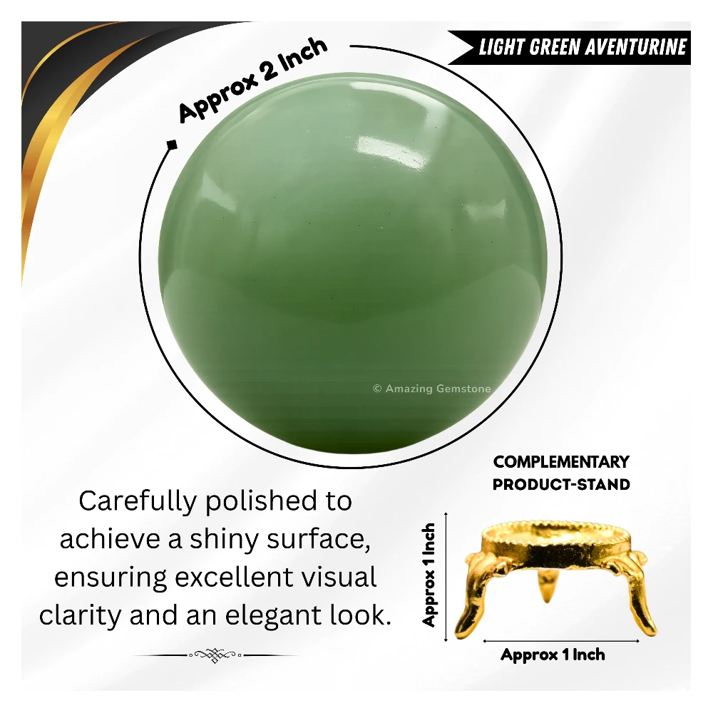Green Aventurine Sphere(2 Inch)