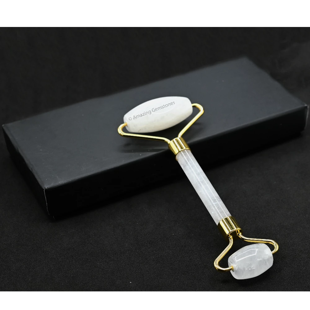 Clear Quartz Face Roller