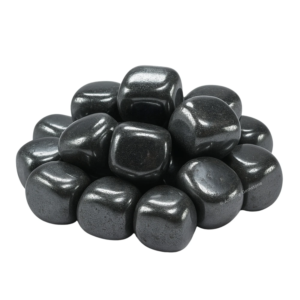 Tumbled Hematite Crystals Stones (1000+ Carats)