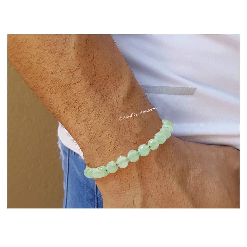 Green Aventurine Bracelet (Faceted-Adjustable)