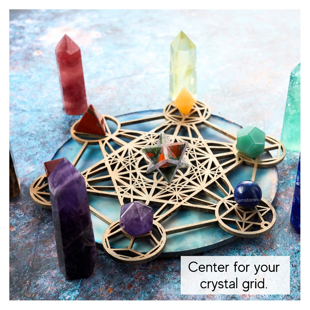African Bloodstone Merkaba (20-25mm)