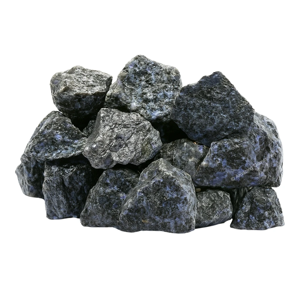 Indigo Gabbro Raw Crystals (2 Pieces)
