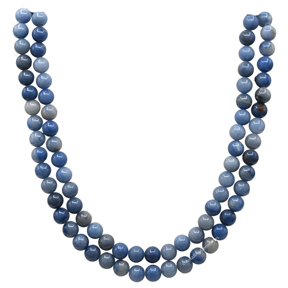 Blue Aventurine Mala (Without Knot)