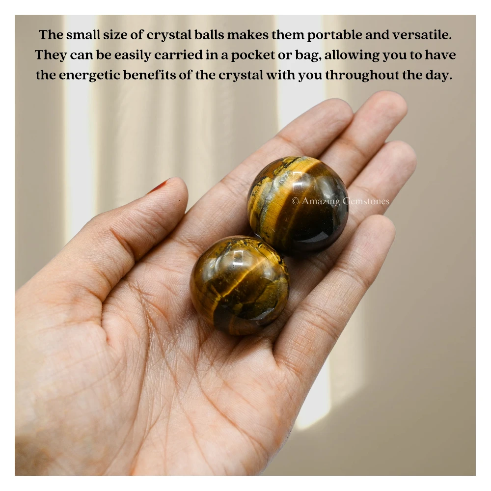 Tiger Eye Sphere (1 Inch)