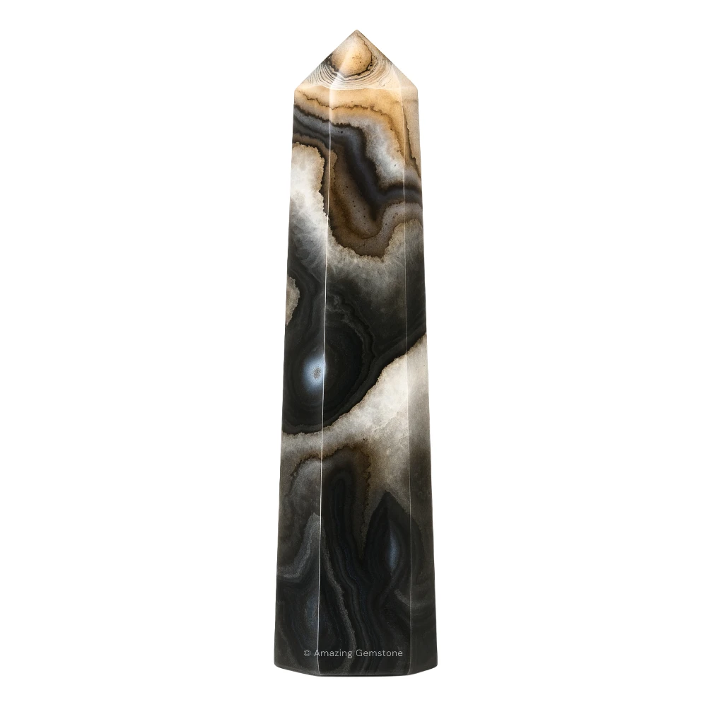 Black Onyx Tower (2" to 3" INCH)