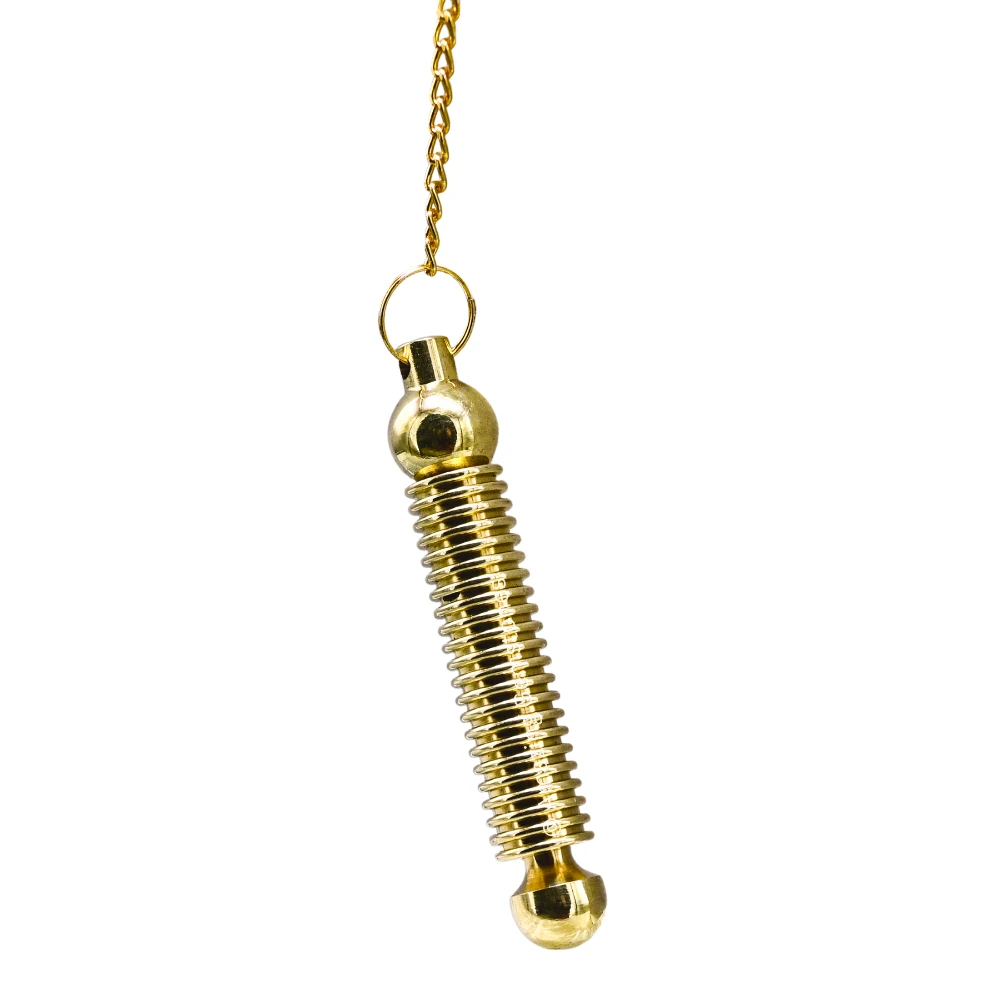 Metal Brass Pendulum - 22 ISIS Ring Gold (MP115)