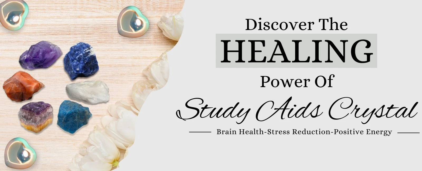Study Success: Harnessing Healing Crystal Raw Stones