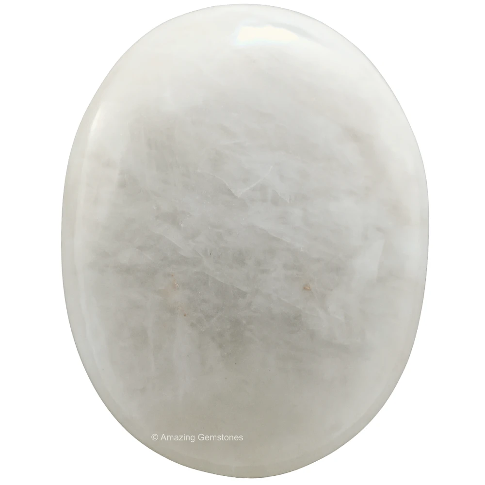 Snow Quartz Palm Stone