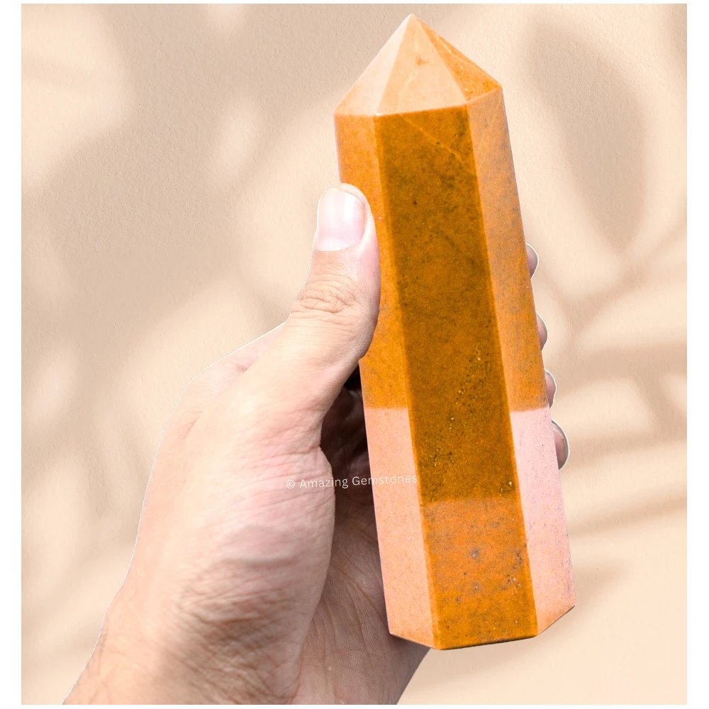 Yellow Jasper Tower (5.5" to 6" Inch)