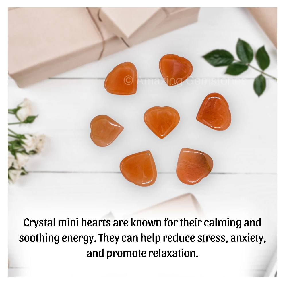 Red Aventurine Heart (Pack of 2)