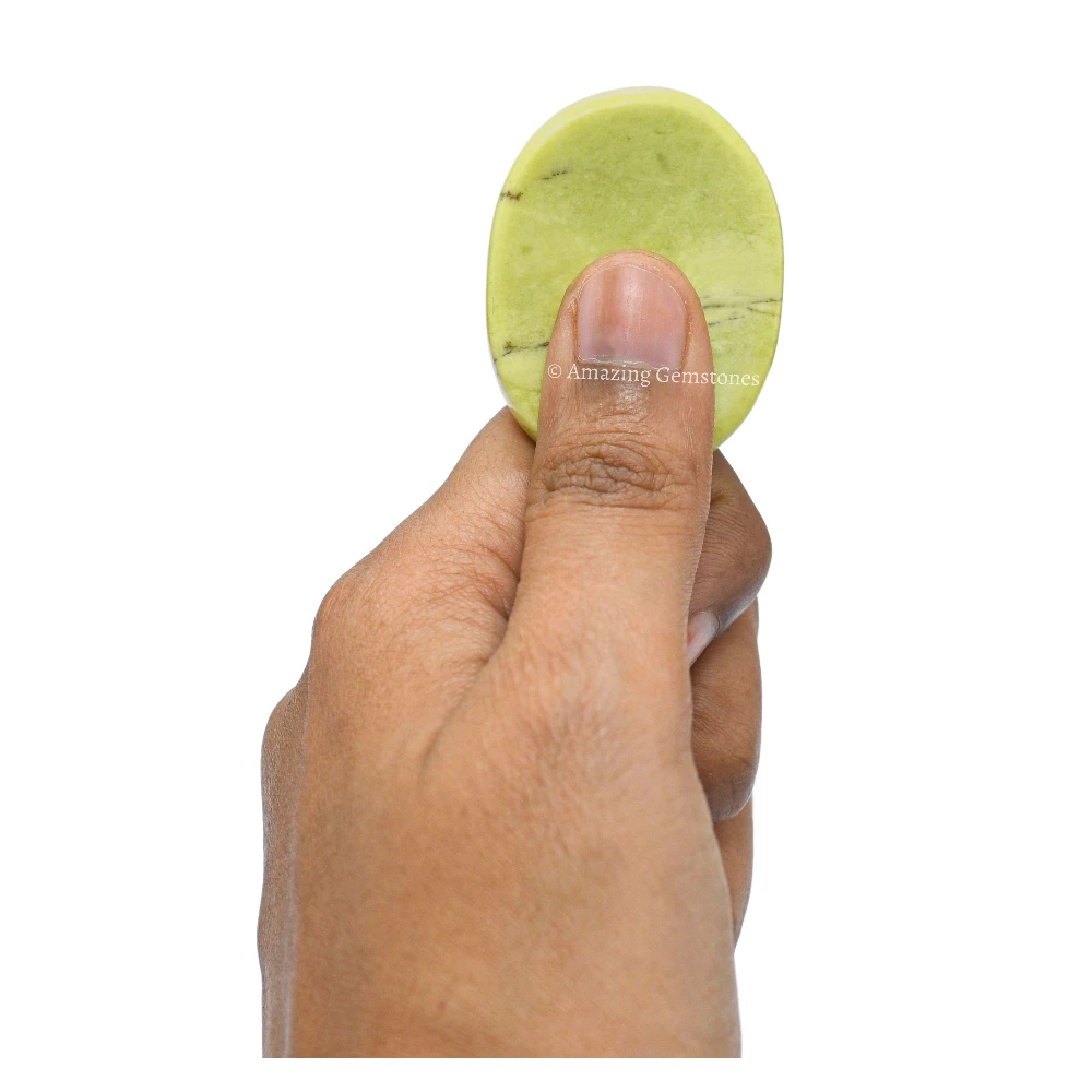 Serpentine Worry Stone