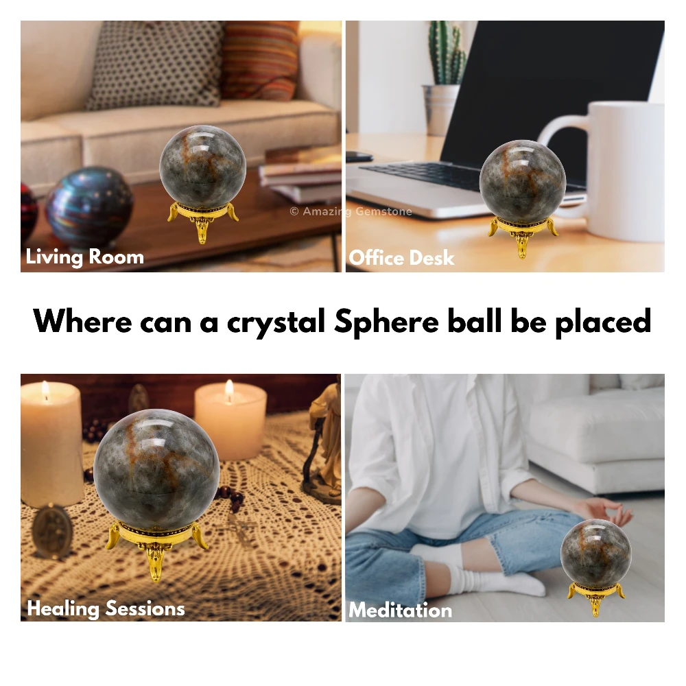 Chrysoberyl Cats Eye Sphere (1.5 Inch)