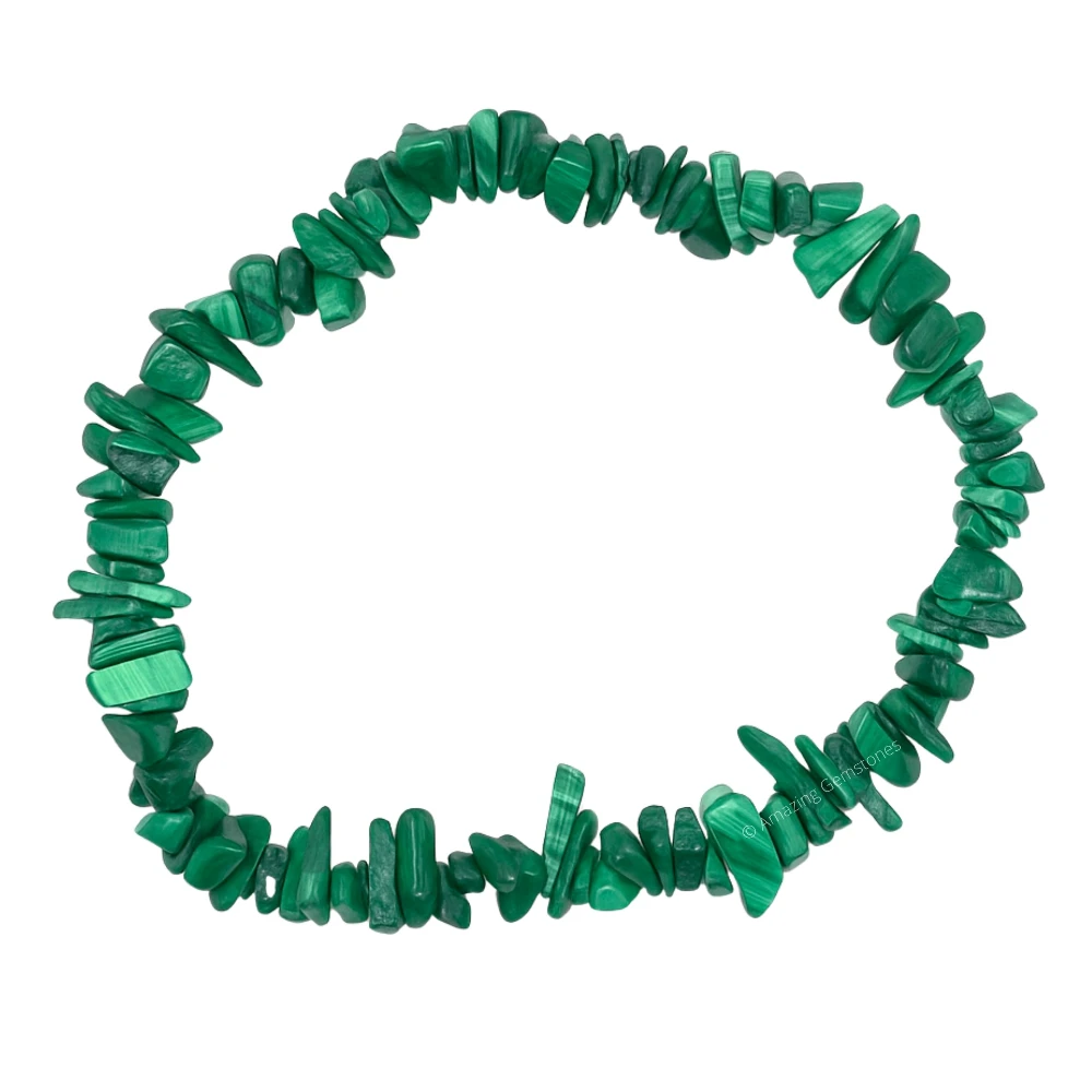 Malachite Chips Bracelet