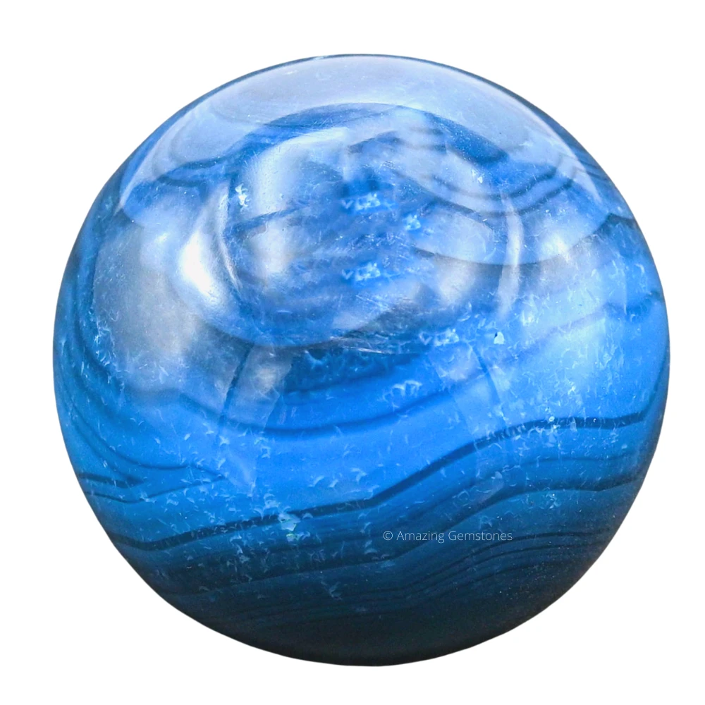 Blue Onyx Sphere