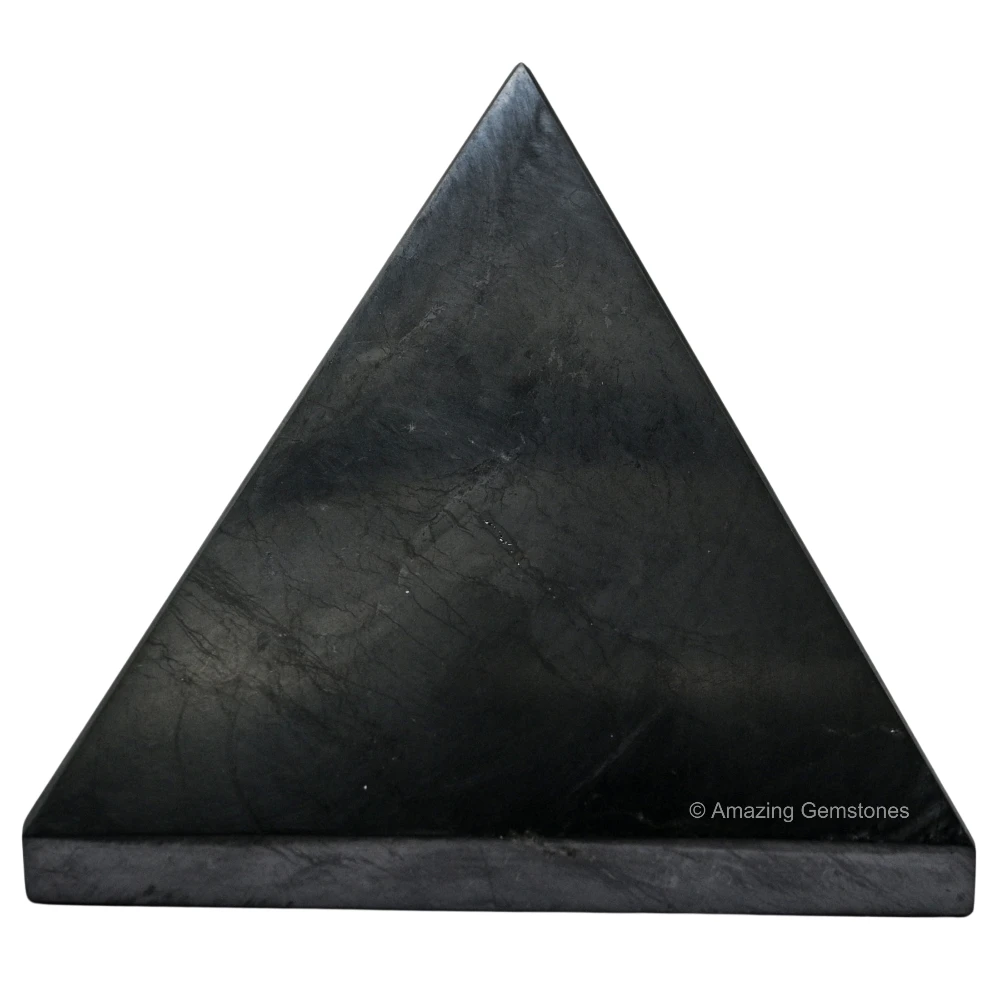 Shungite Pyramid (80 mm)