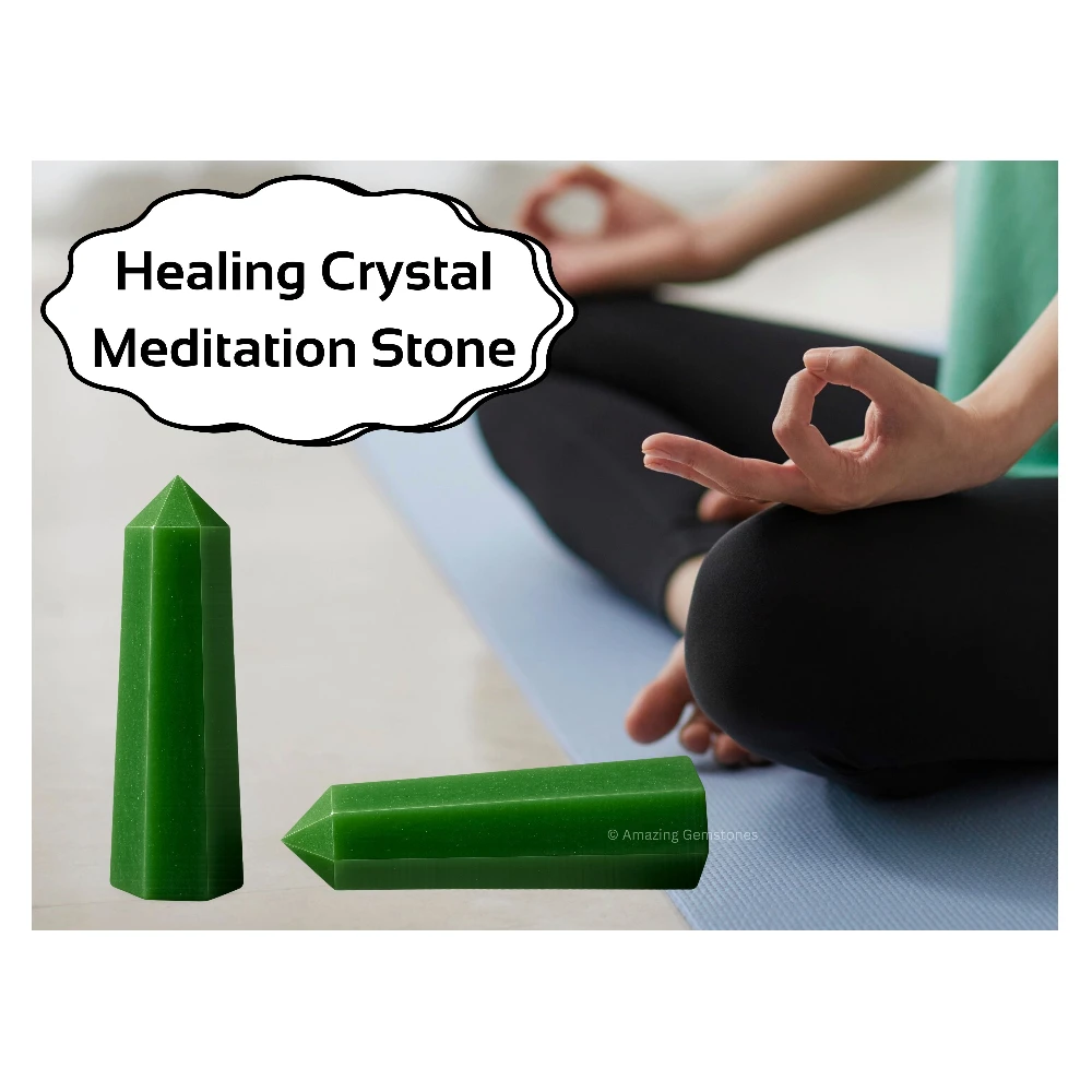 Dark Green Aventurine Tower (3" to 4" INCH)