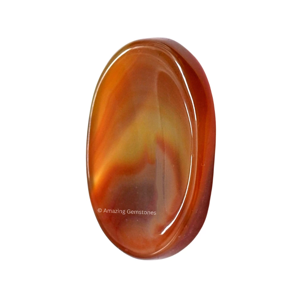 Carnelian Worry Stone