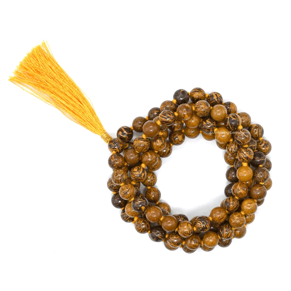 Mariyam Jasper Mala (Hand Knotted)
