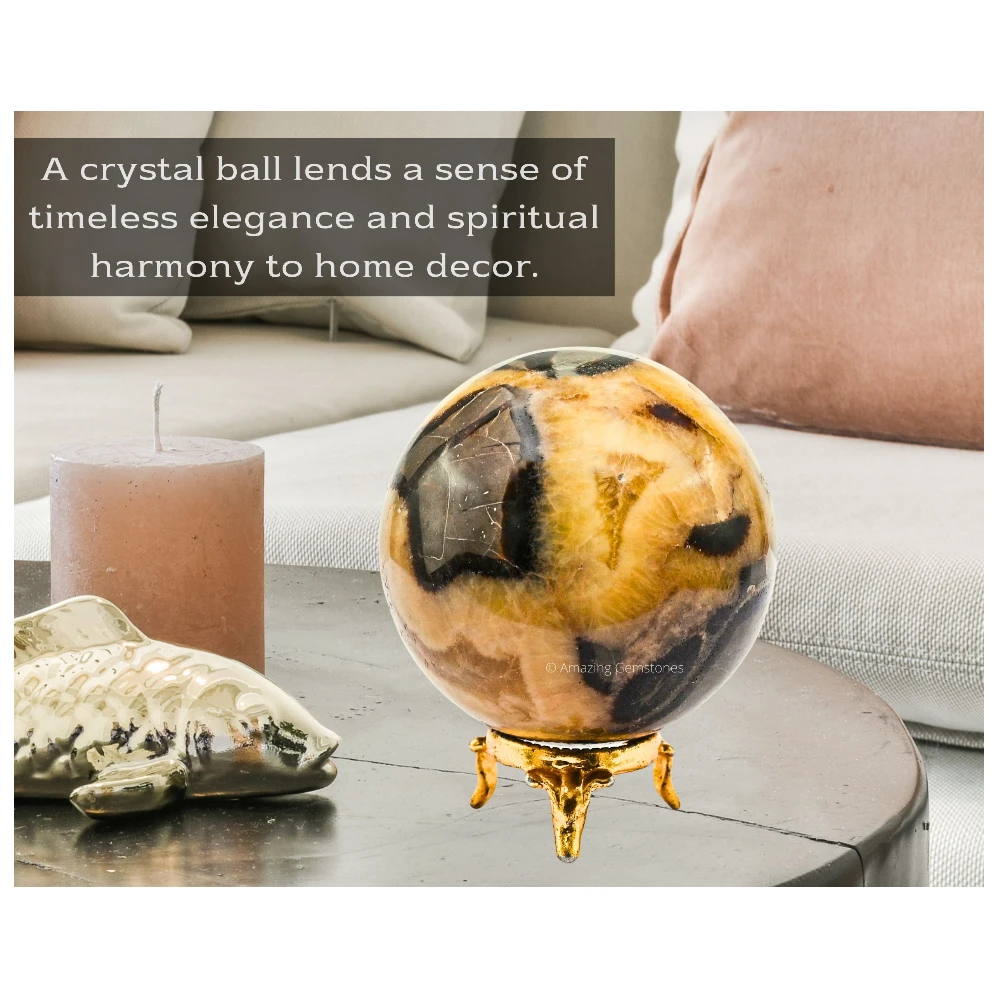 Large Septarian Sphere (3 Inch)