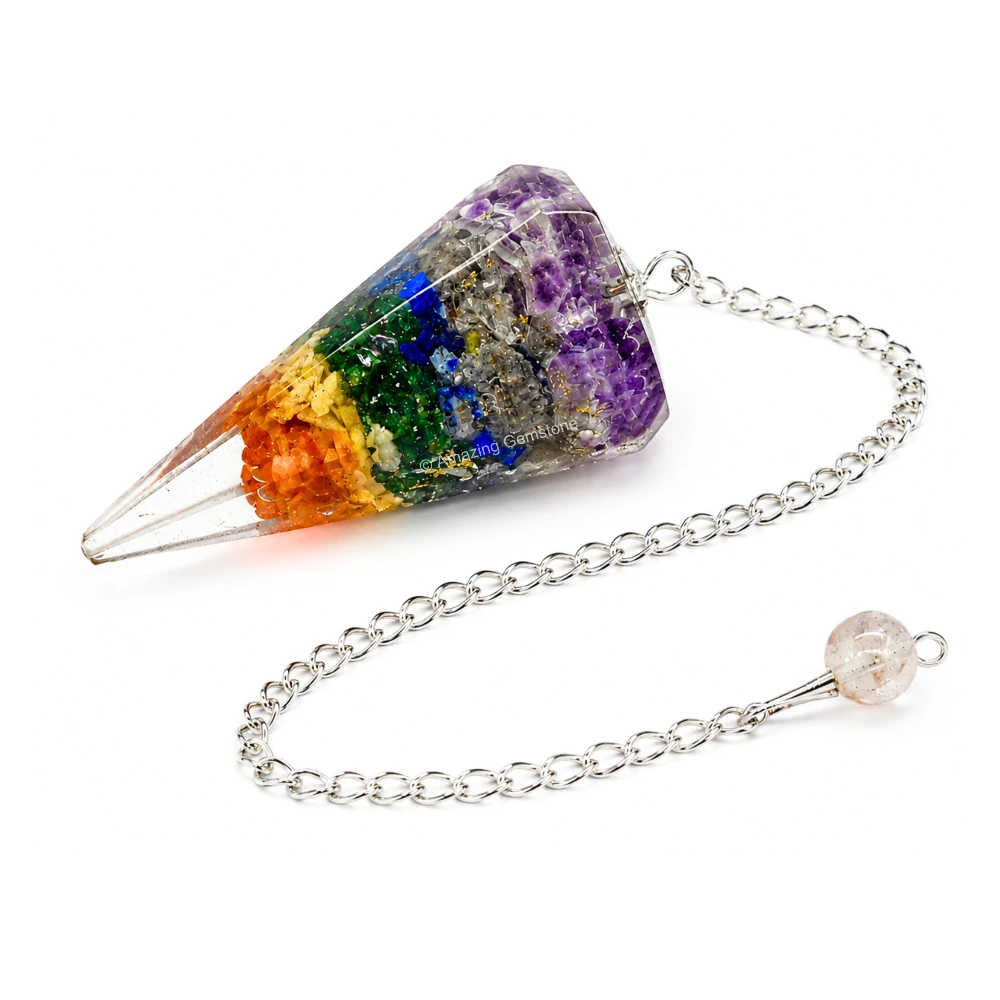 Chakra (Layer) Orgone Pendulum