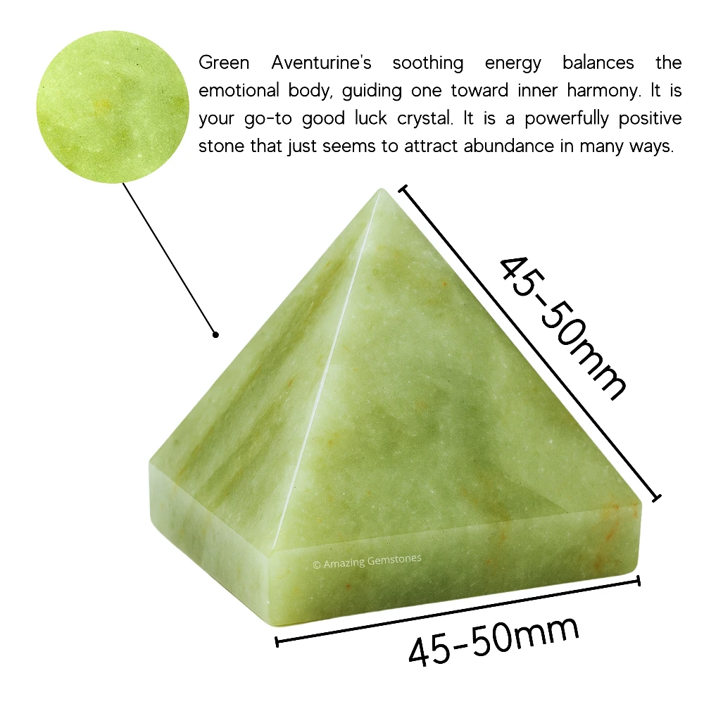Green Aventurine Pyramid (2 Inch)