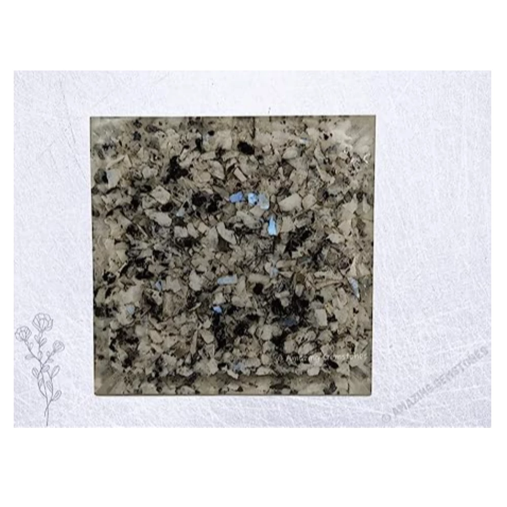 Rainbow Moonstone Orgone Pyramid (Extra Large)