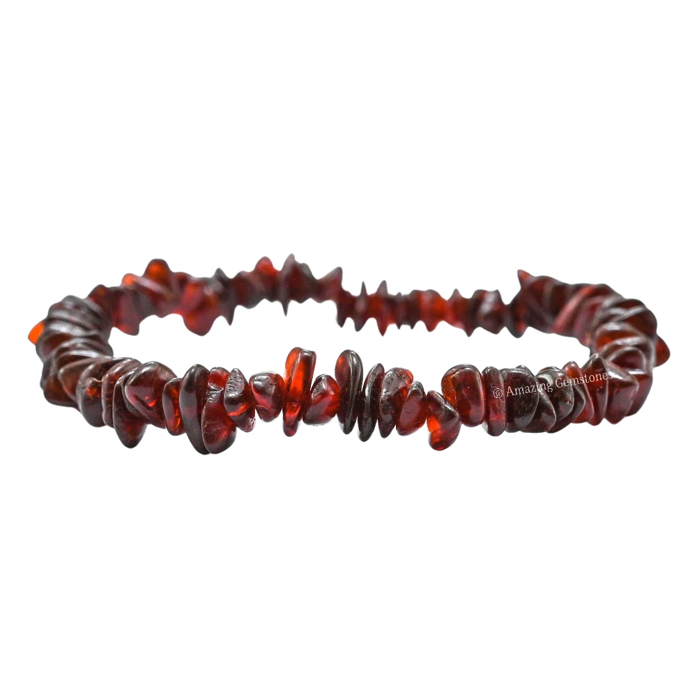 Amber Chip Bracelet